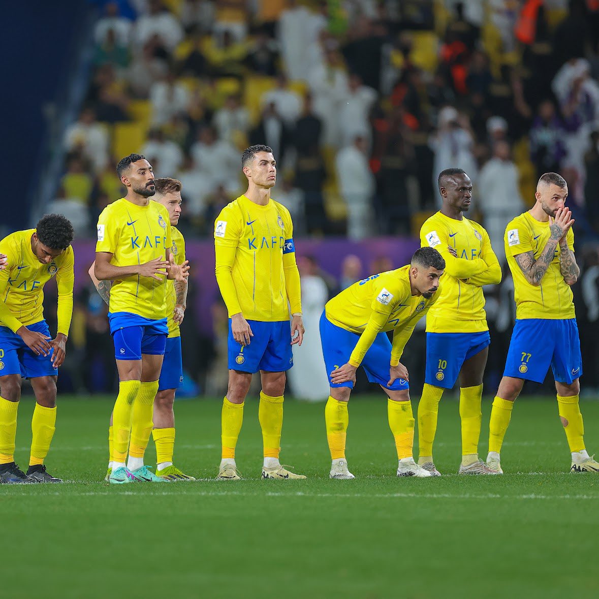 We don't want flashbacks of the Al Ain game.😑