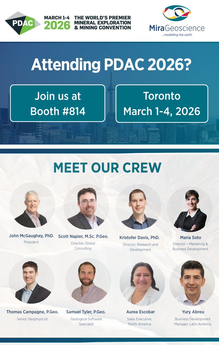 Mira Geoscience tweet media