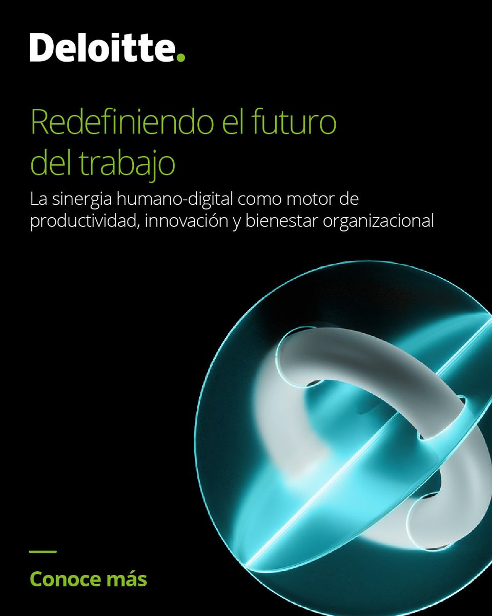 🤝 En un entorno laboral cada vez más dinámico, la integración estratégica entre el talento humano y las capacidades digitales no solo impulsan la productividad, sino que también aceleran la innovación.

👉 Conoce más aquí: delo.tt/6017heVu1
#DeloitteVenezuela