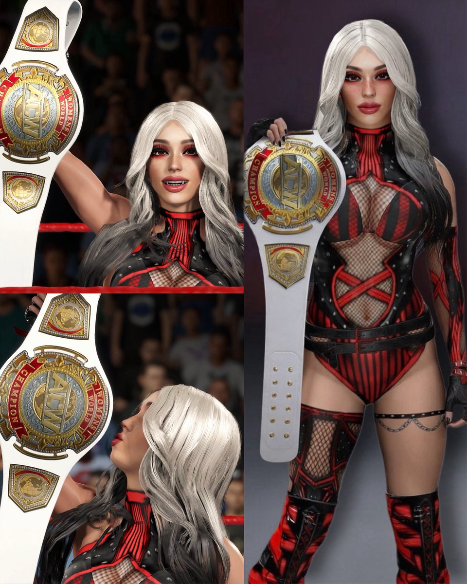 The greatest <a href="/TheACWonX/">Absolute Carnage Wrestling (ACW) 💥</a> World champion of all time. 🩸🖤 #ANDSTILL  #WWE2K26