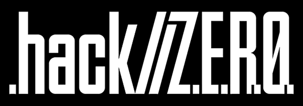 dothackrevival's tweet image. .hack//Z.E.R.O. Official Logo (which I managed to traced it and draw it on Photoshop).