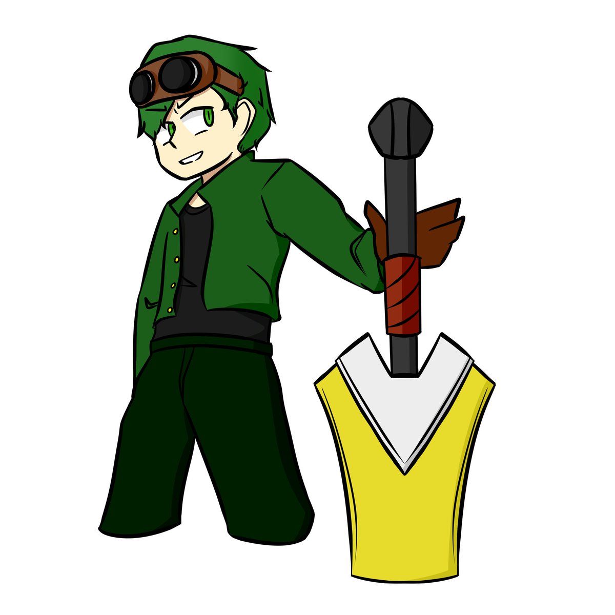 Zak_Lax's tweet photo. @ayacchi_corner This is my old OC, Jade! Haven't done much with him over the years buts he's got a place in my heart uwu https://t.co/qQsLlqyPKI