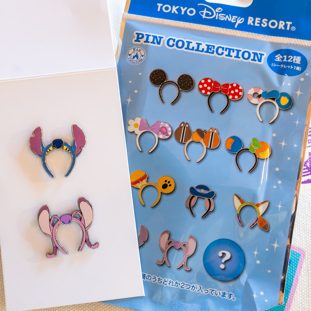 カチューシャデザイン！ 東京ディズニーリゾート ランダムピンバッジ