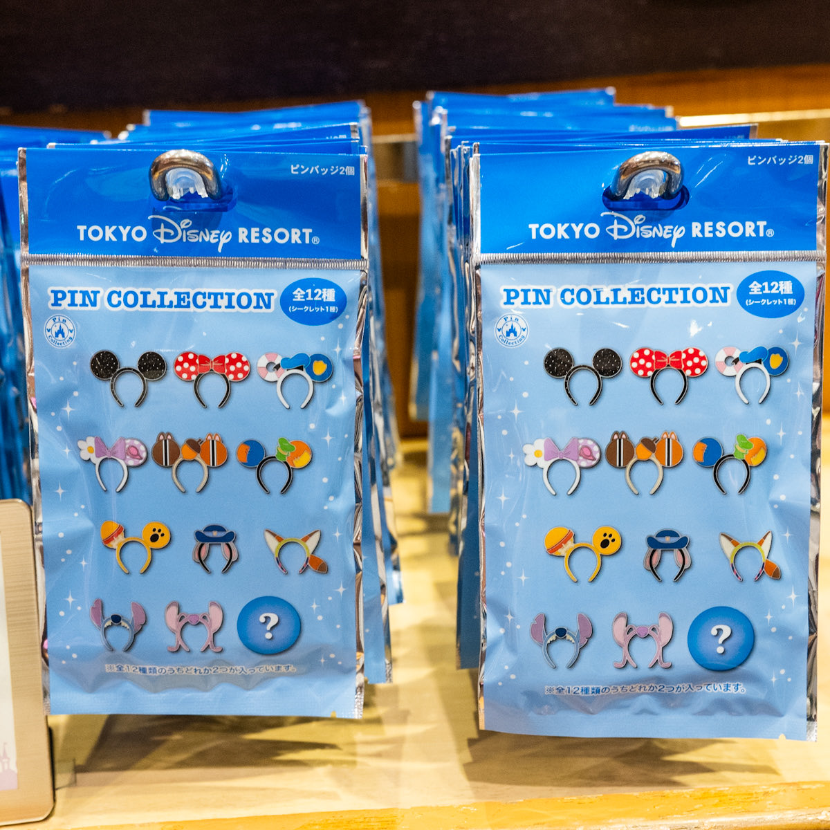 カチューシャデザイン！ 東京ディズニーリゾート ランダムピンバッジ