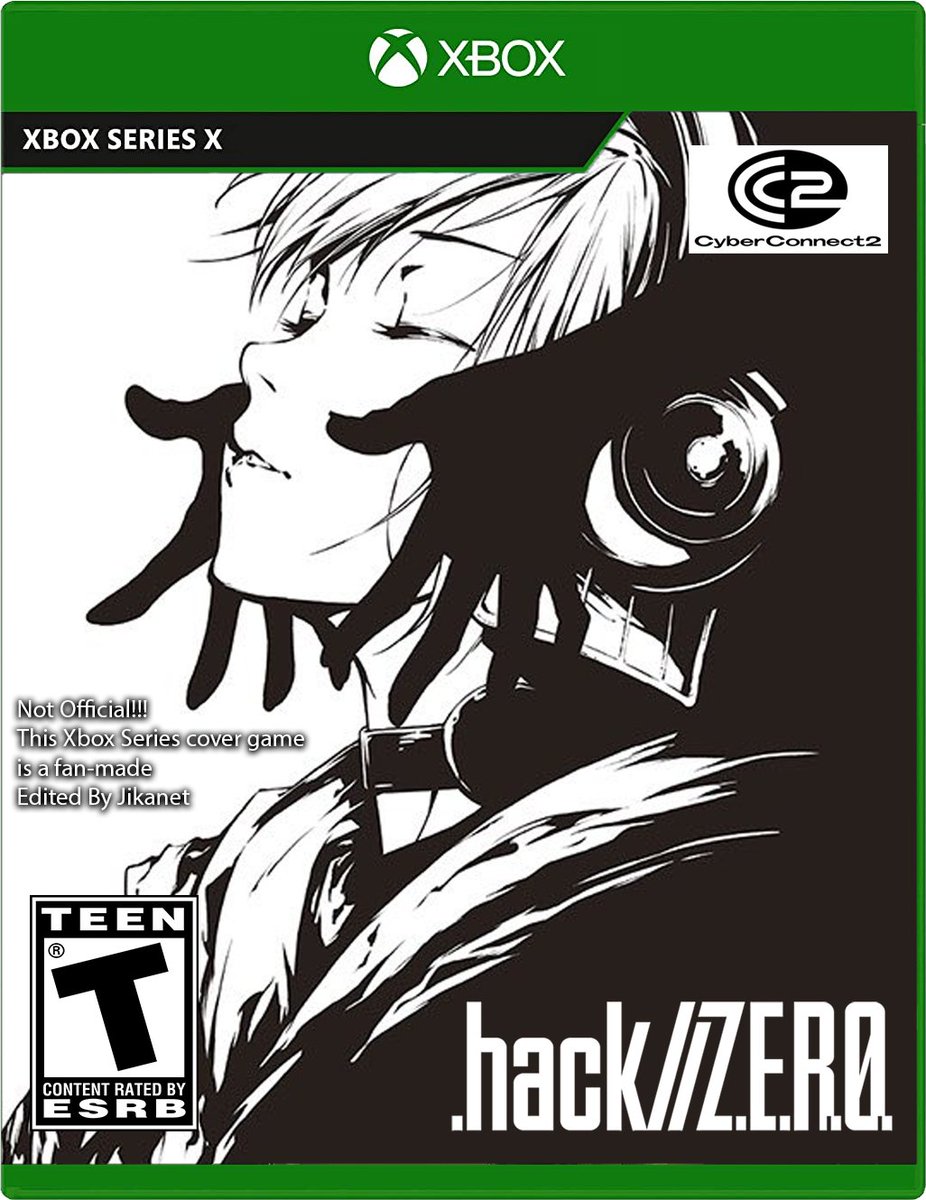 dothackrevival's tweet image. If CyberConnect2 release .hack//Z.E.R.O. on Physical Edition for PS5, Xbox Series X, and Nintendo Switch 2, you guys wanna buy it? 

 *Note, this cover is fan-made by me, but the art isn't.

#dothack #hackZERO #ドットハック