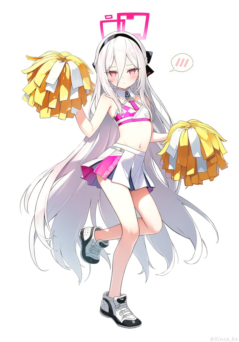 ゲ*ク様 原画色紙 ブルアカ 天童ケイ ファンアート 一点物 天童ケイちゃん描いてみました(*´ω｀*) BOOTHにて原画色紙販売中です