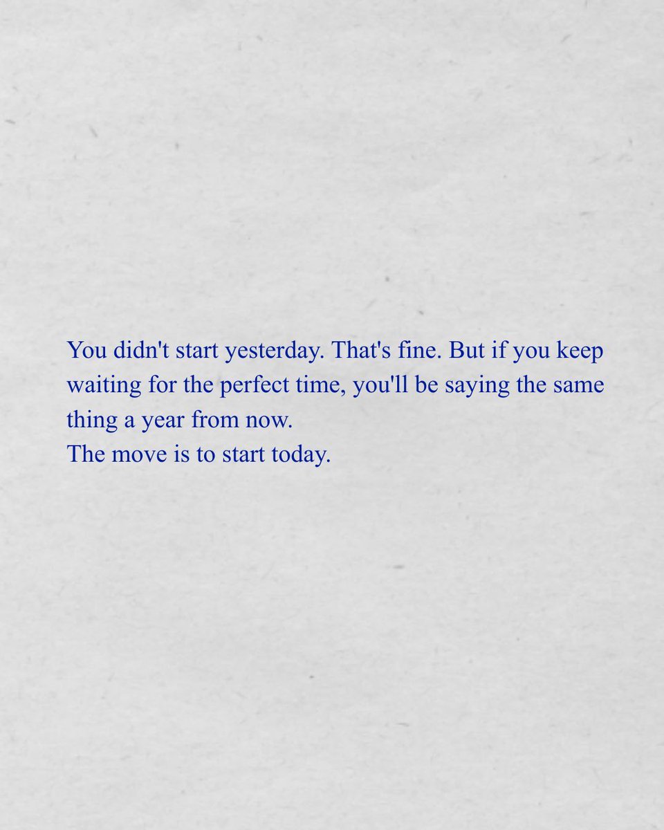 will_richman's tweet image. The perfect time doesn't exist. The right time is the one you make.

#commit #starttoday #startup #makeworkoptional #advice