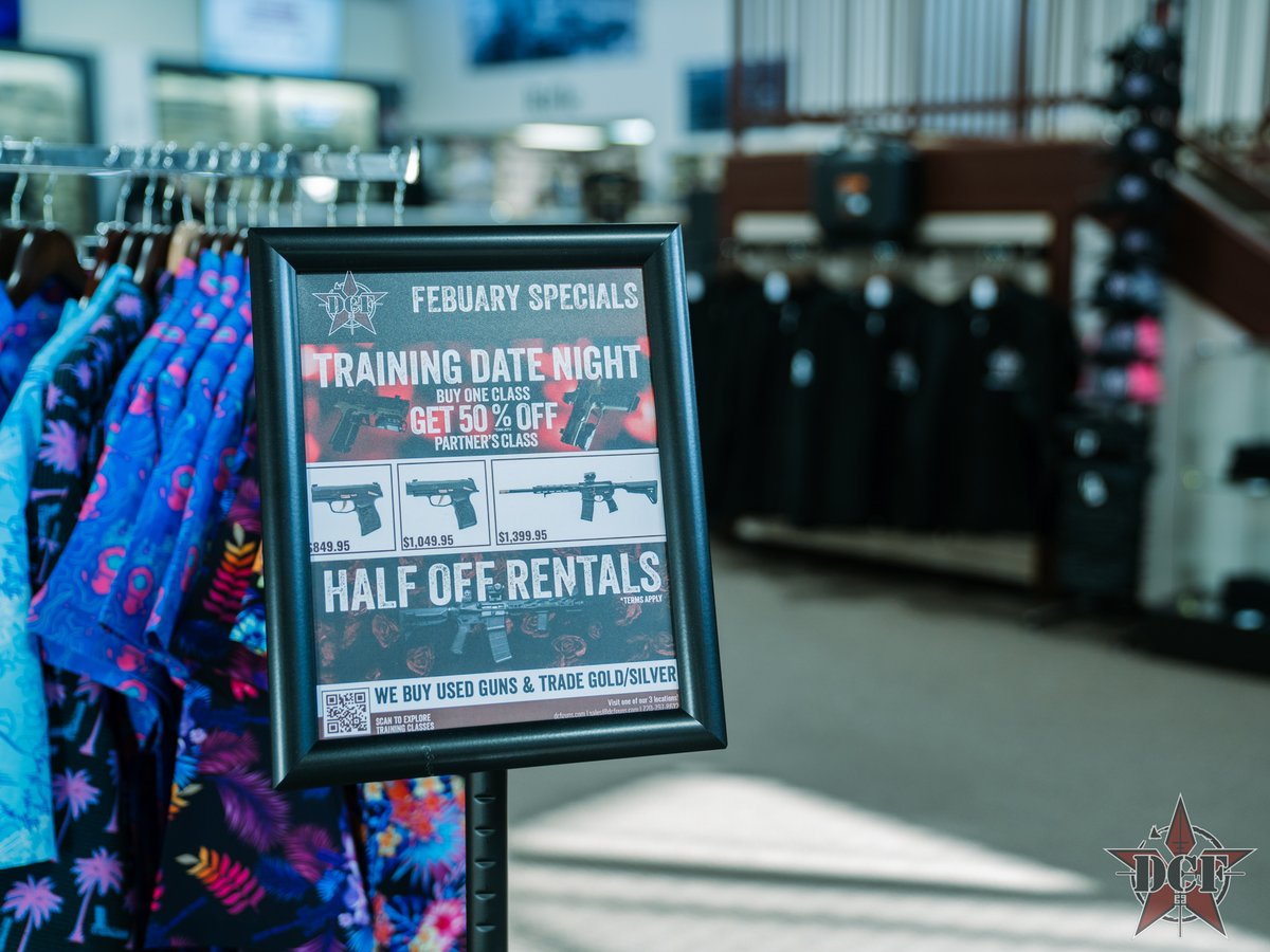 DCFGuns's tweet photo. Have you taken advantage of our February deals yet? Stop by and check them out!

#DCF #DCFWest #Februarydeals #valentines https://t.co/HUBl4coUdL