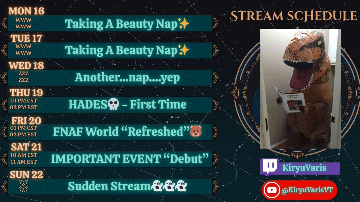 Kiryu Varis 🦖✨ tweet media