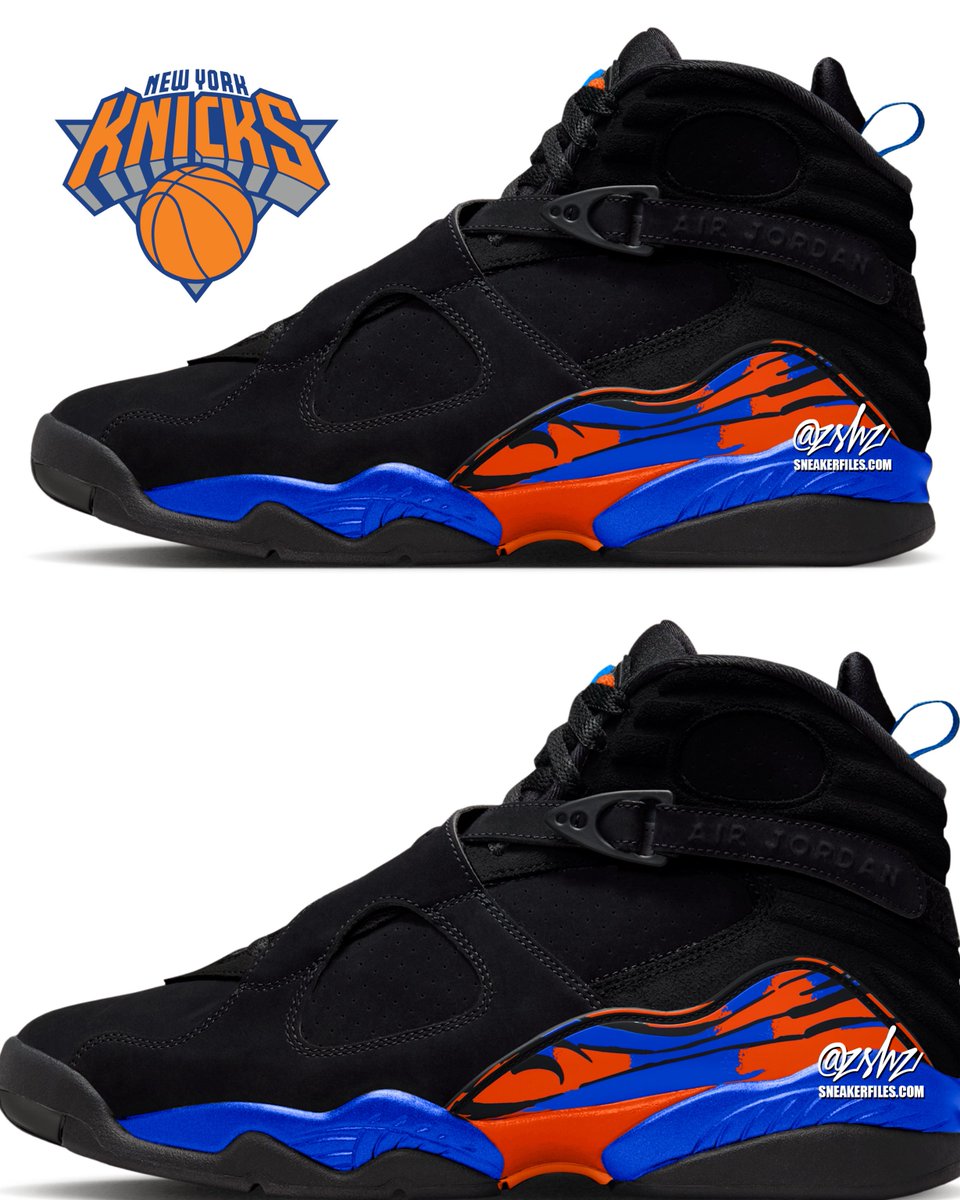 BREAKING: “Knicks” Air Jordan 8 will be releasing on December 24th. 🧡💙

Black/Safety Orange/Racer Blue
IX8479-010
#IdolsBecomeRivals