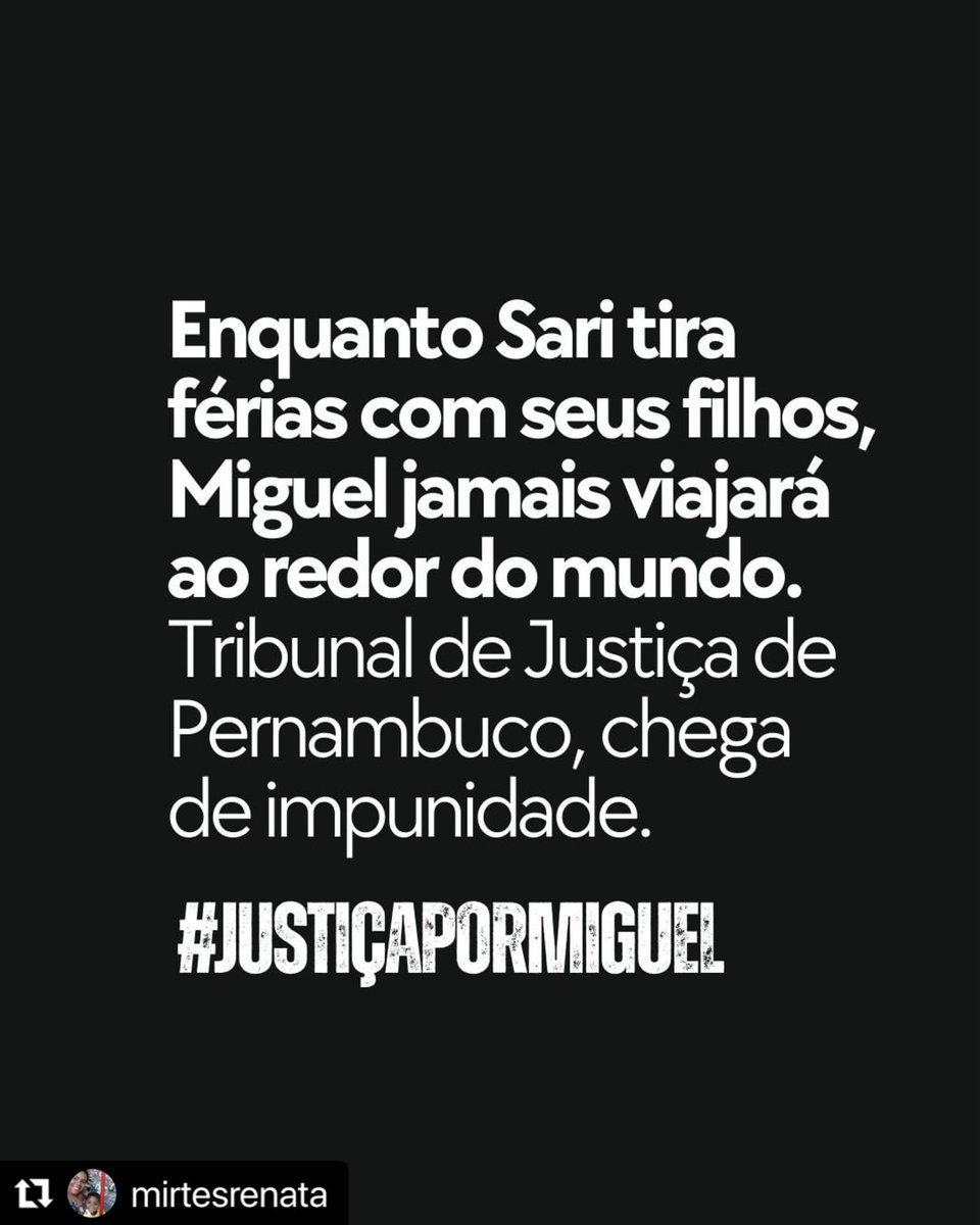 Isso é justiça?

tjpe, quando será marcado a data do julgamento dos recursos? Quando teremos uma resposta que realmente represente justiça? Quando a condenação deixará de ser apenas no papel?

Eu quero #justiçapormiguel <a href="/TJPE_oficial/">TJPE</a>