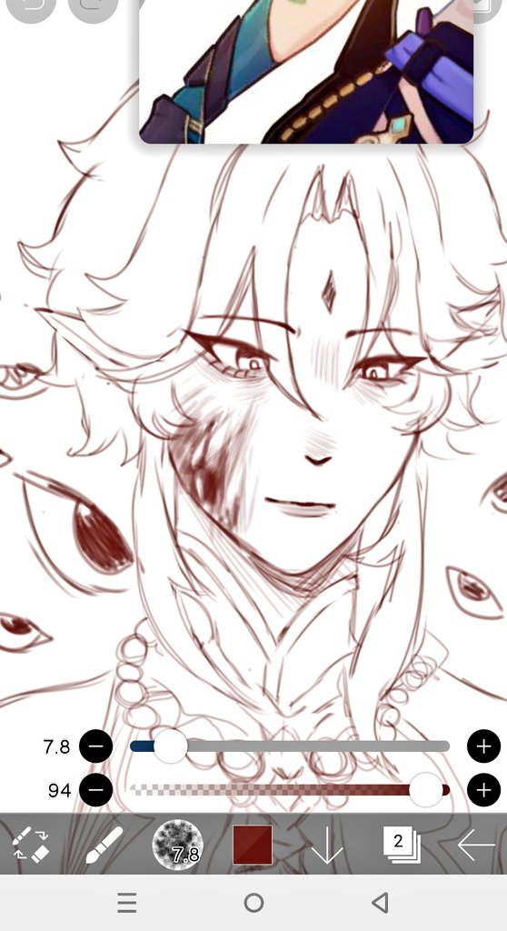 I'm drawing something
#xiao