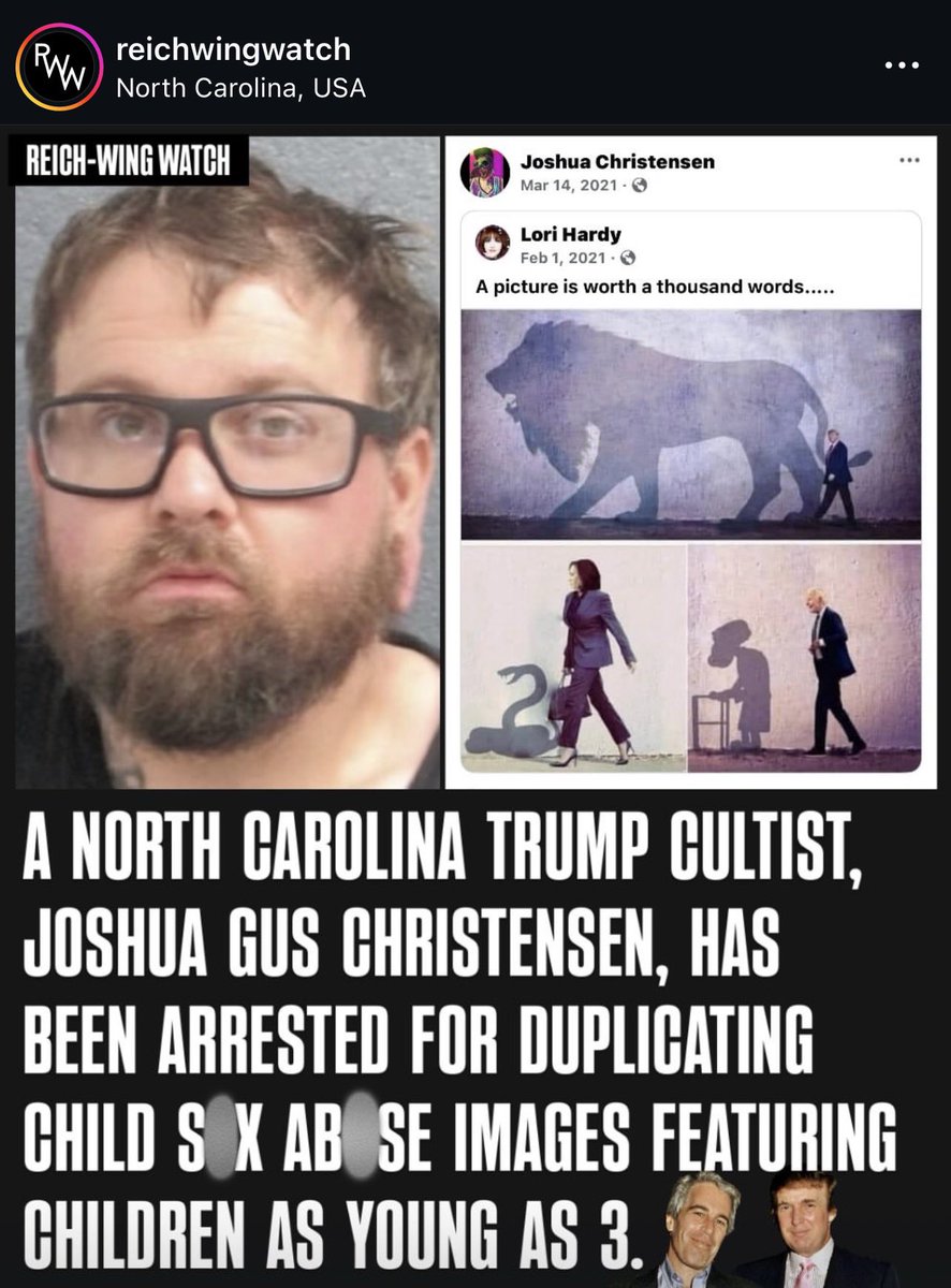 According to Mr. Christensen’s social media posts he is a staunch supporter of Donald Trump and opposes “woke” politics. 

He is not a drag queen or a gay man.