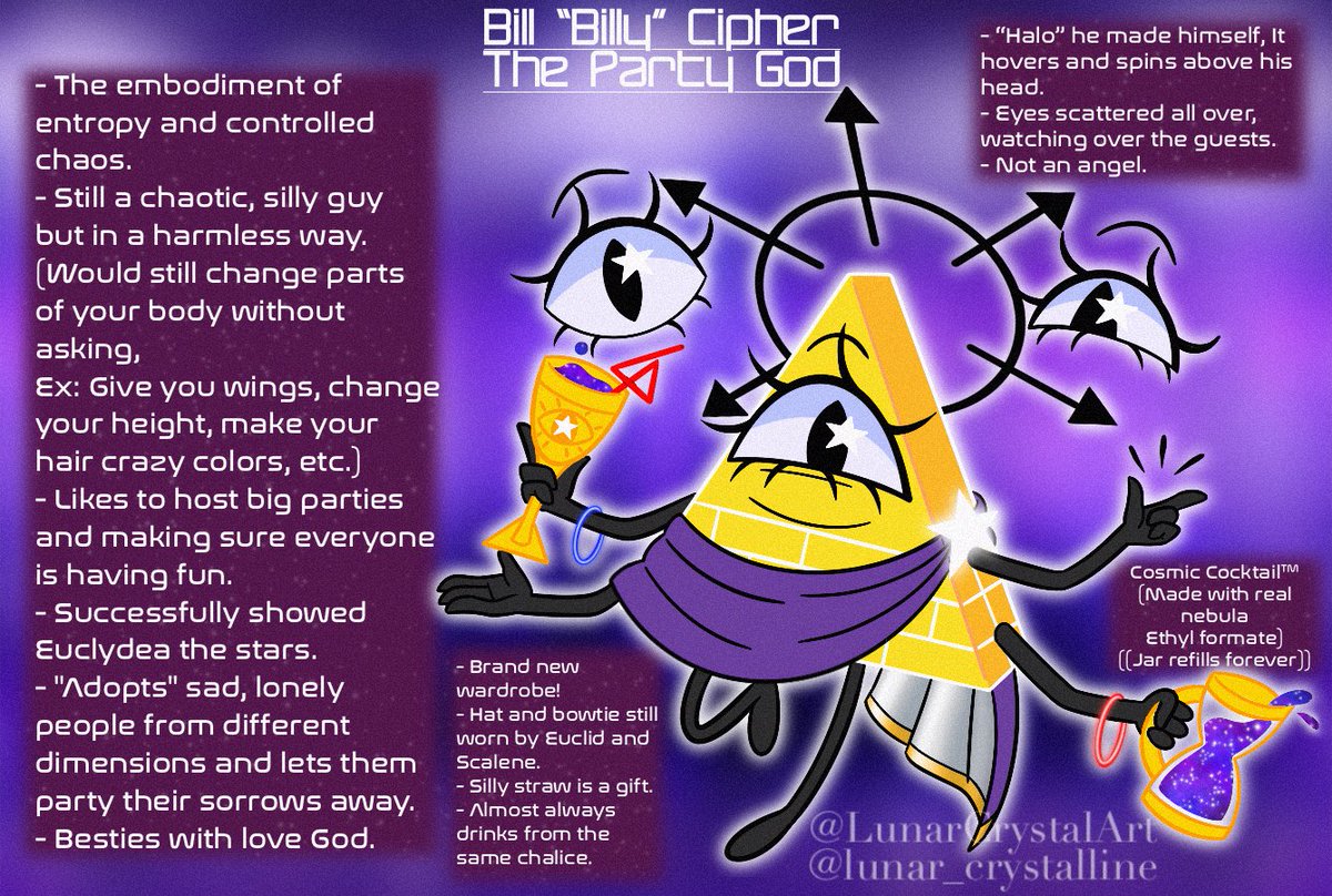 LunarCrystalArt's tweet photo. Relativity Falls Expansion Pack REDESIGNED!!!
I am very proud of these redesigns omg πππ
The old ones from the rt are blehhhhh
See π§΅β¬οΈβ¬οΈβ¬οΈ
#GravityFalls #relativityfalls #GravityFallsAu #BillCipher #TheOlm https://t.co/HB9xDyMoi7