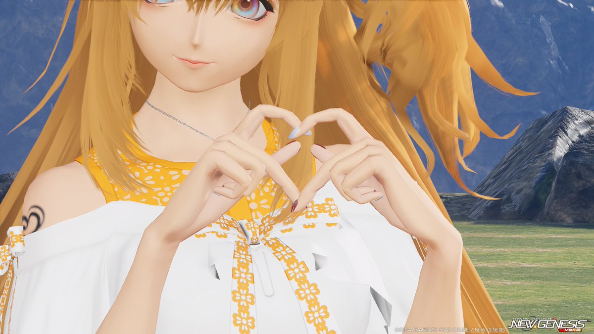 待機ハートポーズの指！可もなく不可も無くな形('ω')