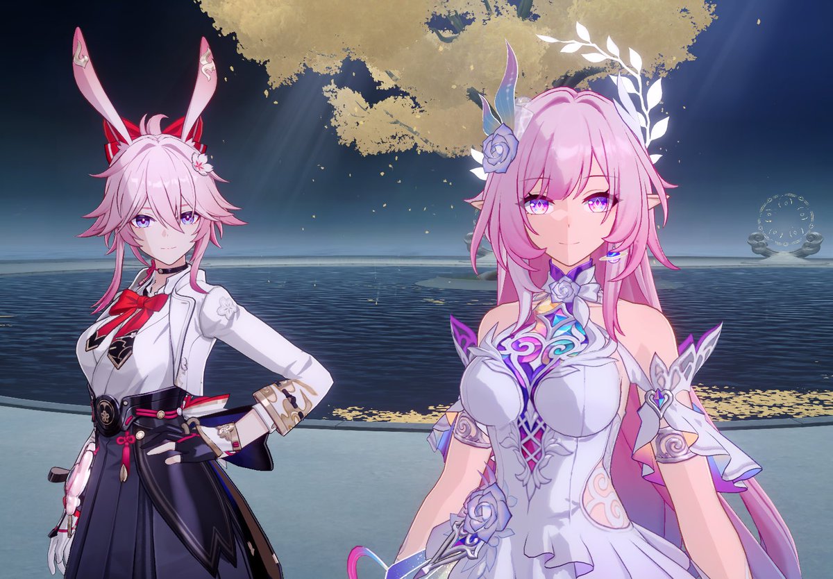 beautiful pink-haired queens. do they know they're besties in another world