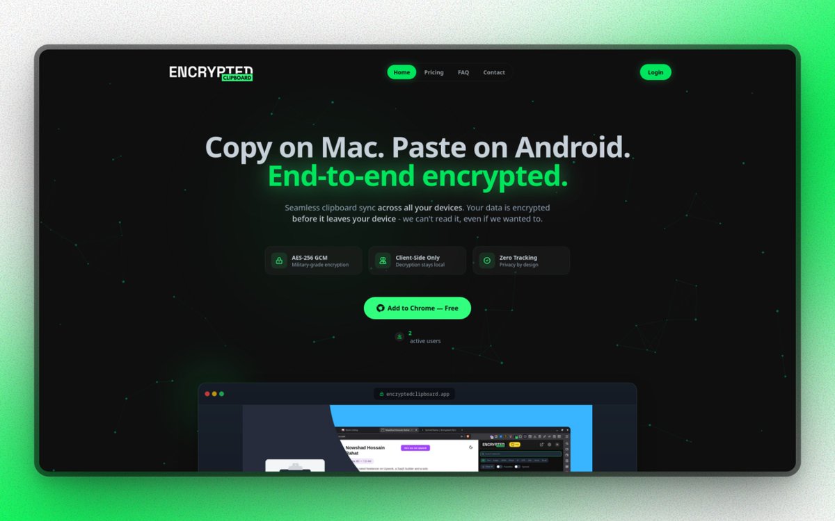 Encrypted Clipboard Manager tweet media