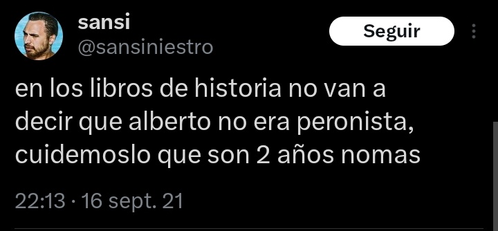 Claa y vos que llamabas a cuidar a Alberto Fernández que serias? 🤡