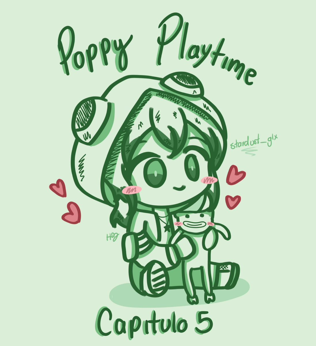 ¡El fin de toda una saga Poppy playtime capitulo 5! 🥀 Veamos el desenlace final de todo juntos mis ranitas 
💚

🎨: <a href="/ihoneylu/">ihoneyluVT 🌸</a> 🩷

twitch.tv/stardust_glx