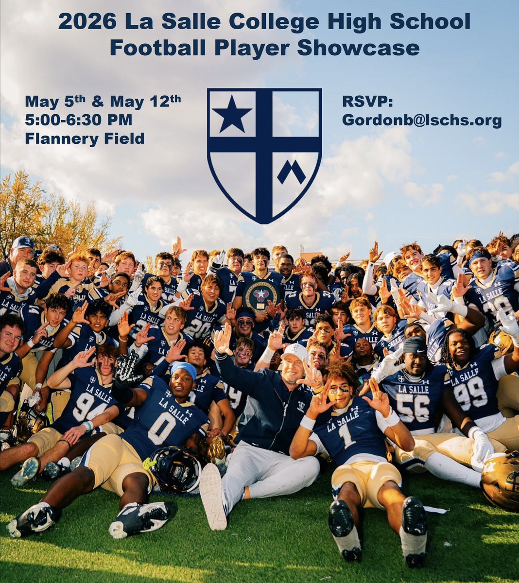 La Salle College HS Football tweet media