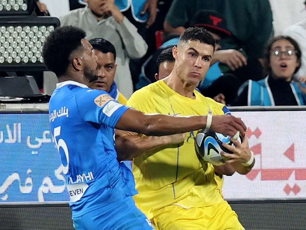 Ali Al Bulaihi on getting Cristiano Ronaldo sent off:

“I said something to Cristiano Ronaldo that I can’t repeat, and that’s why he hit me. But if I were in his place, I would have done the same thing.”