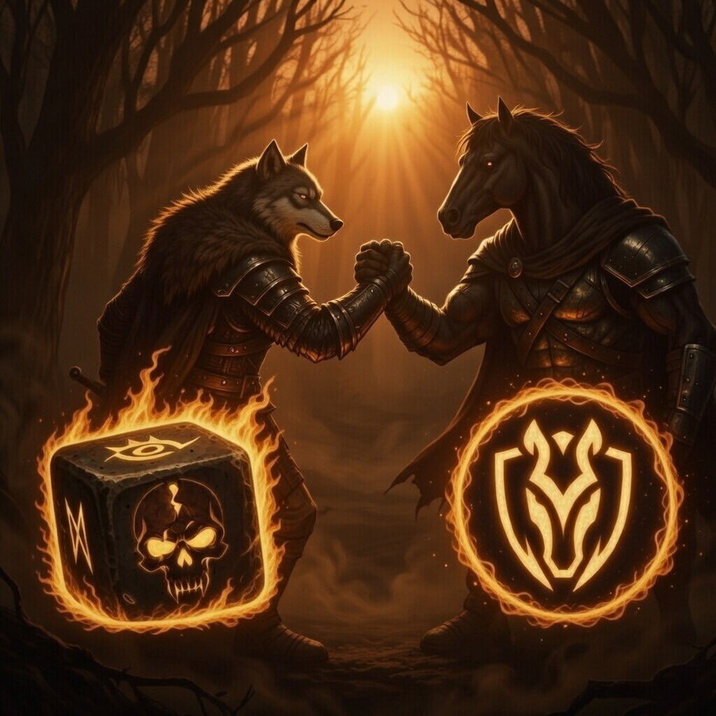 Two worlds. One battlefield.

Strategy meets survival. Speed meets chaos.

Clash Horse x <a href="/DiceOrDieGame/">DiceOrDie.fun</a> officially collide 🏇🎲

This isn’t just another collab. It’s a merge of two communities built on skill, tension, and real decision-making , not surface-level gameplay.