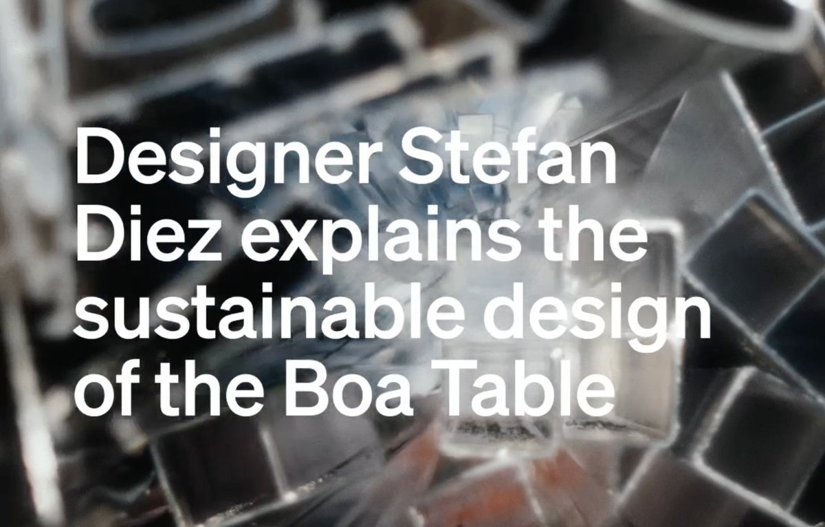 BenharOffice's tweet photo. Drawing on the aesthetics of Japanese bamboo craft, Boa Table by Stefan Diez from Herman Miller reimagines the conference table with sustainable materials and a lightweight, adaptable design. 

Now available: https://t.co/qL3hleGZYB https://t.co/rqoBQ1RfRl