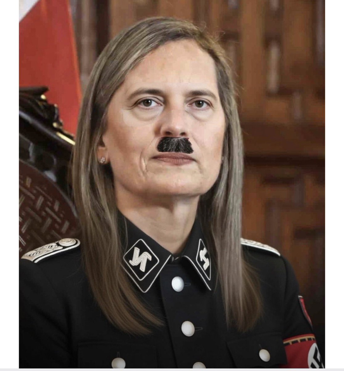 La nueva presidenta del Perú, María del Carmen Alva Hitler.
#Malcricarmen
#PorEstosNo2026 #racista 
 #DerechaCorruptaYMiserable