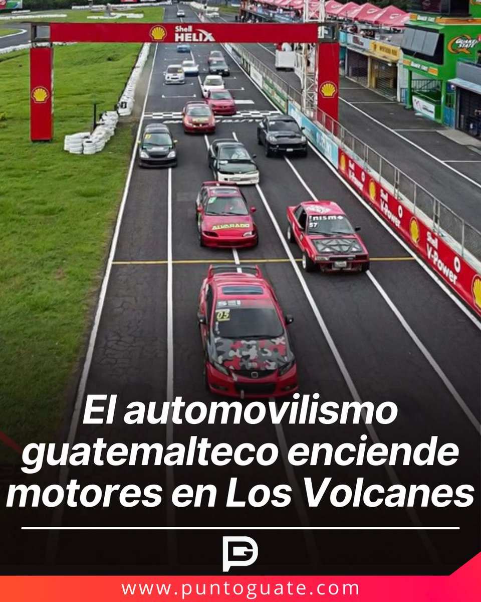 🏁El Campeonato Nacional de Automovilismo 2026 inicia el 1 de marzo en Los Volcanes con más de 80 pilotos y nuevas experiencias para el público.
🔗puntoguate.com/2026/02/autodr… 
.
#AutomovilismoGT
#LosVolcanes
#MotorshowGT
#DeporteMotor
#puntoguate