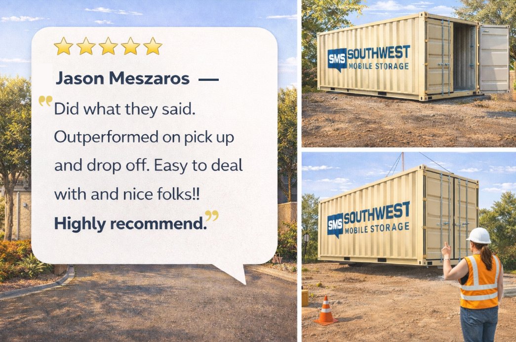 SWMobileStorage's tweet photo. Google us to see the rest of the reviews each of our branches have received!
#ConstructionContainers #PortableWorkspace https://t.co/r0xLOWy5Mo