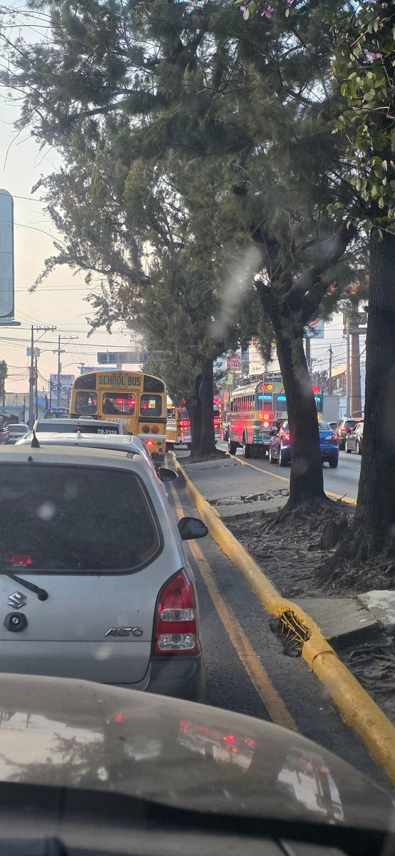 Chester0204's tweet photo. @PMTMuniGuate @netobran calzada san juan y 35 avenida, pasando sobre el arriate central.  @juanVictorCas1 https://t.co/e6tmFF1g6v