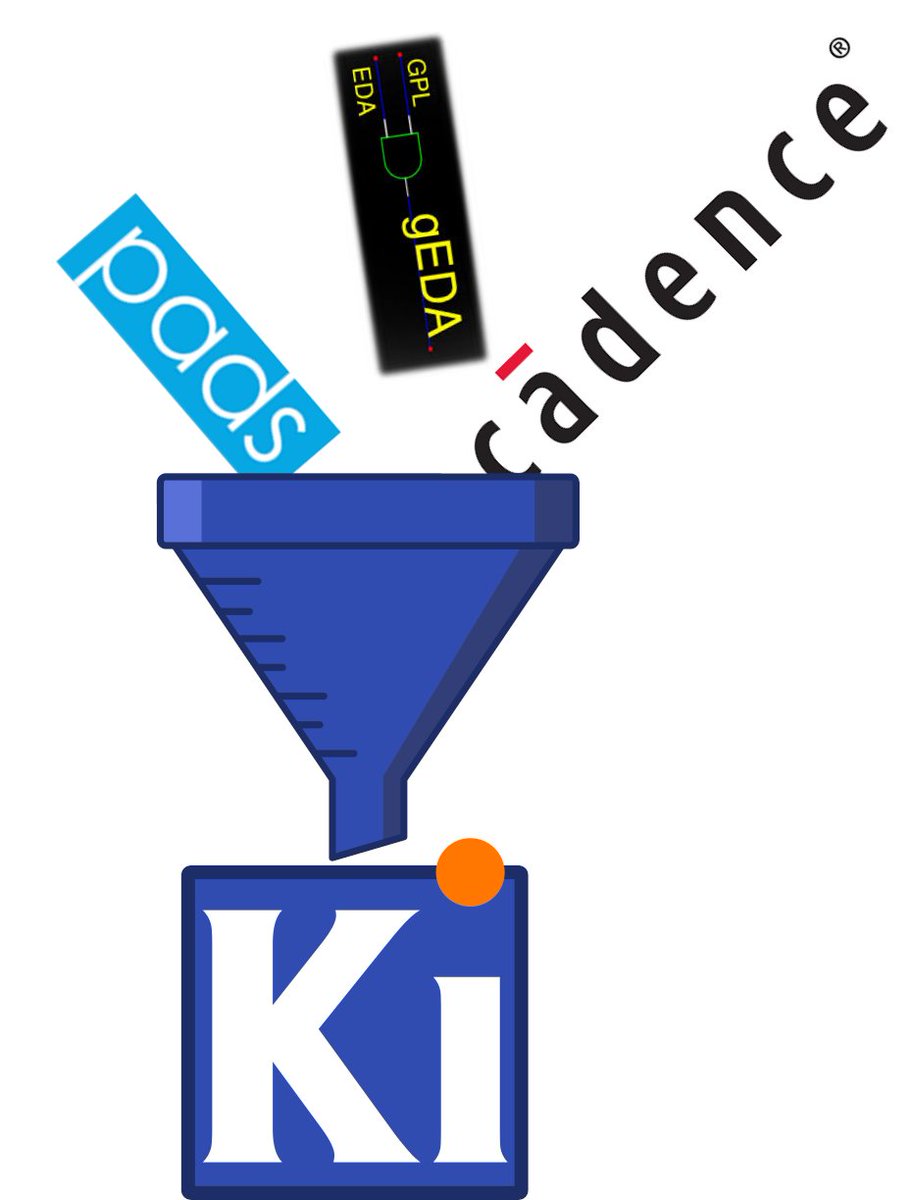 KiCad PCB tweet media