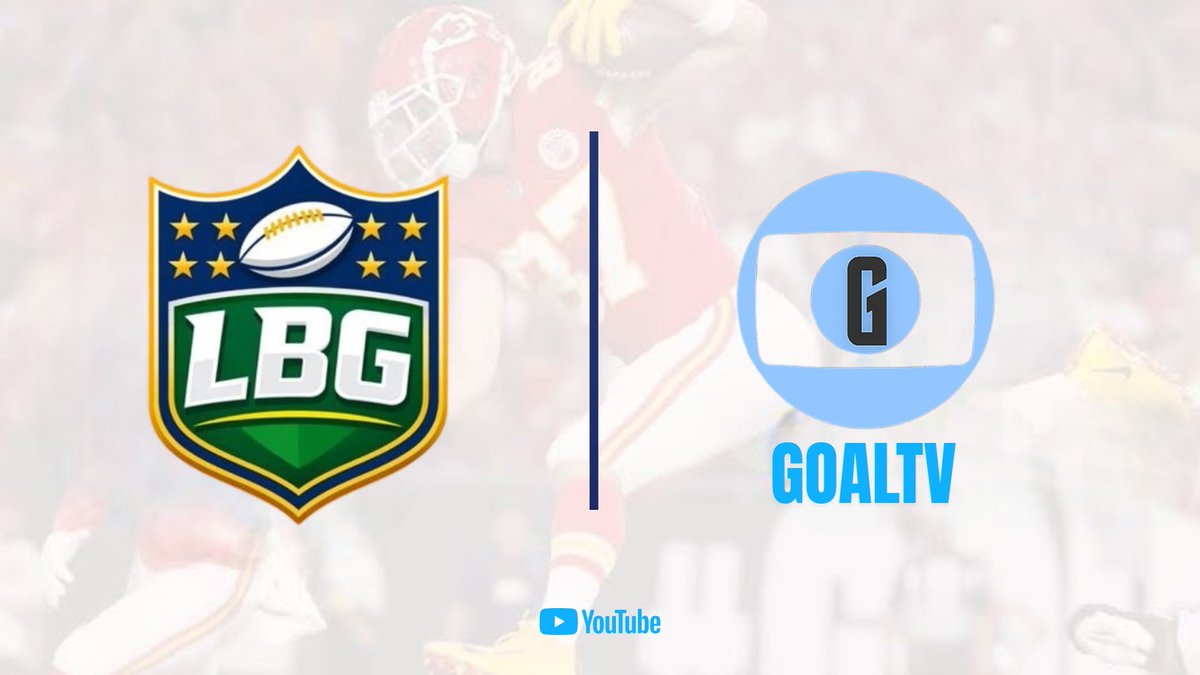 É com muita alegria em informar que adquirimos o direito de transmissão da 𝗟𝗶𝗴𝗮 𝗕𝗿𝗮𝘀𝗶𝗹𝗲𝗶𝗿𝗮 𝗱𝗲 𝗚𝗿𝗶𝗱𝗶𝗿𝗼𝗻: A NFL da comunidade brasileira! 🇧🇷

Serão transmitido 1/3 da rodada por semana.

Vamos Juntos! 🔥

#NFLNaGoalTV