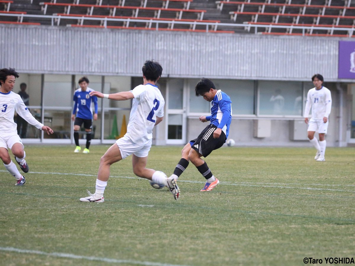 [練習試合]エース候補MF北原、MF里見、FW齋藤、DF川井がゴール。U-17日本代表が広島文化学園大に4-0で快勝 https://t.co ...