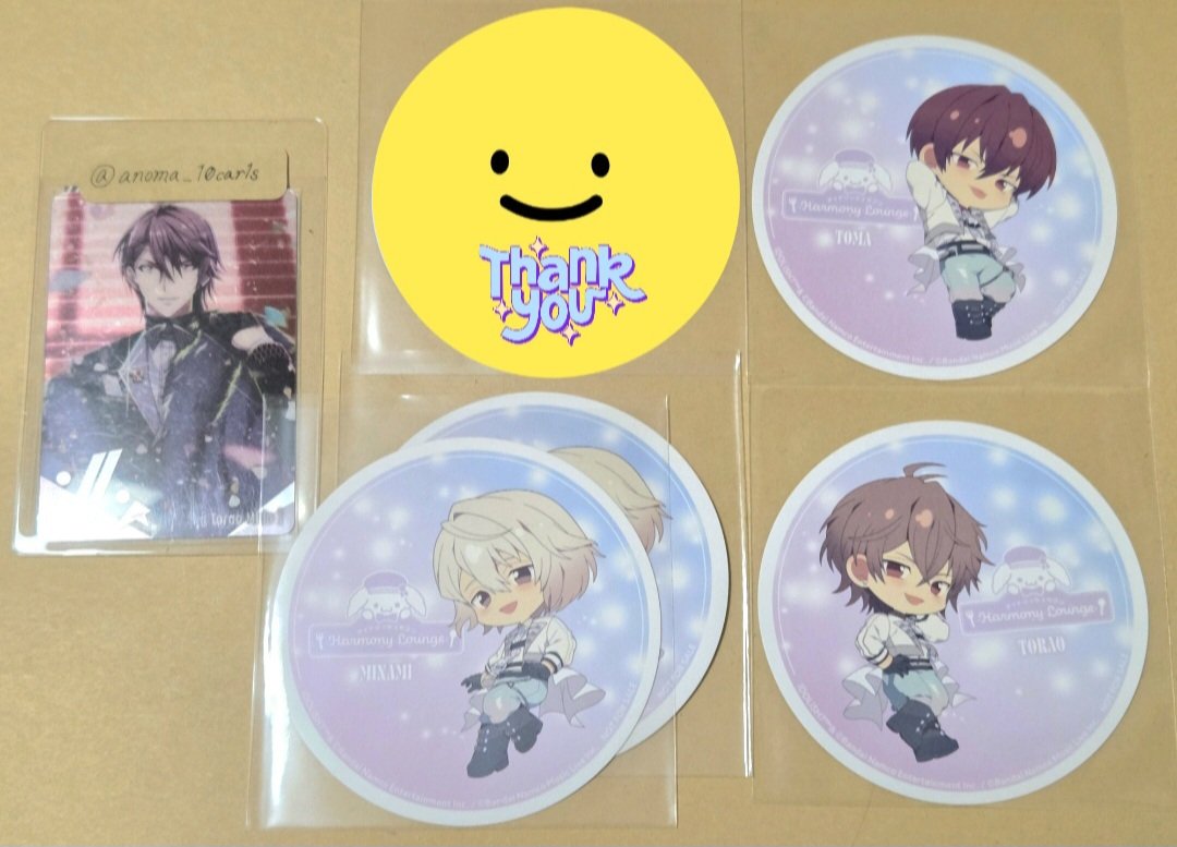 交換】アイナナ アニメイトカフェ アニカフェ レインボーシティ