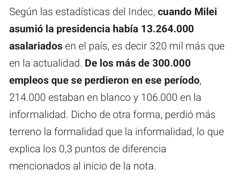 Cristia11991620's tweet photo. @juanrallo Que raro que tampoco menciones el informe de la UIA que se sacó hoy donde detallan cada sector que perdió formalidad (aumentando el empleo, pero informal XDDD). Es decir, me estas dando el dato en bruto sin discriminar sectores ni participación salarial. https://t.co/dqpSJilJab