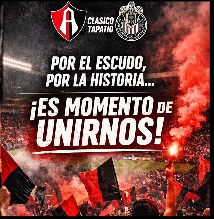 Literalmente hicieron una convocatoria para asistir a un partido de local. Ex-club, ex-afición, ex-barra.
