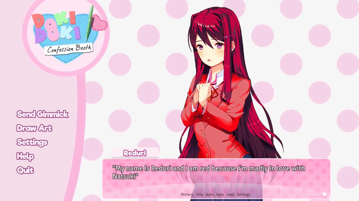 ABSLTSUBLIMATE's tweet image. She's red because you can't use her yet (she has to kiss Nats). - 🌕