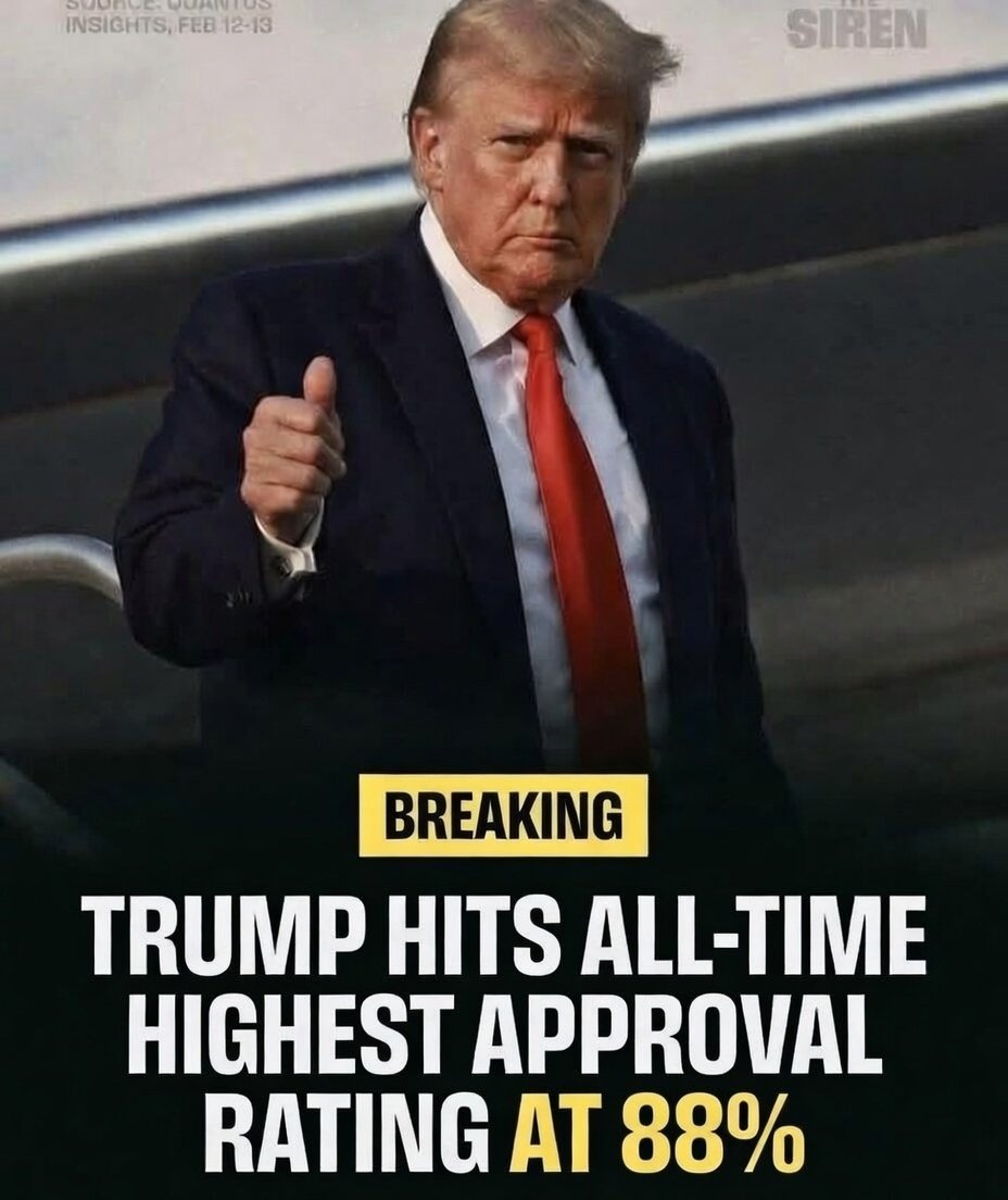 Donald Trump loves the fact that he's adored and loved by most Americans, so please repost this! 😉