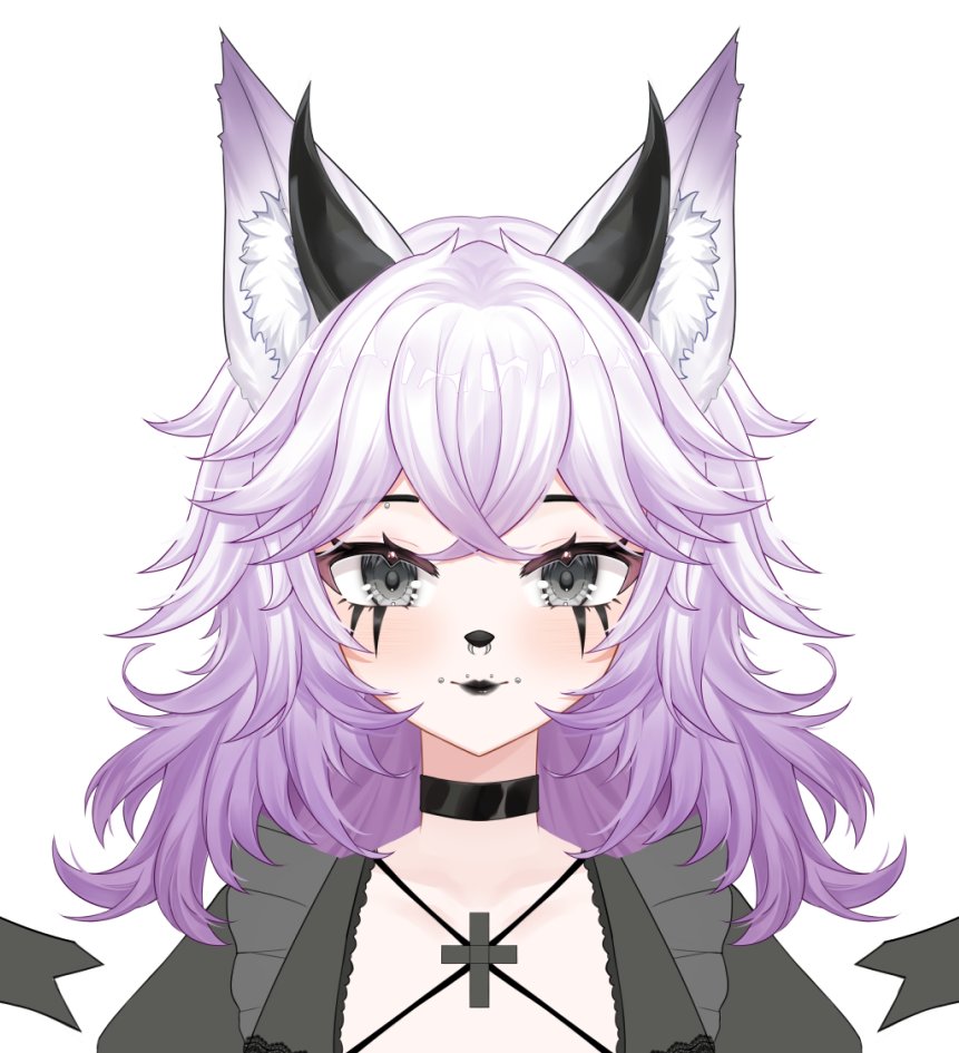 Two heads! ddl for  before the end of the month...TVT#vtuber #Live2DWIP