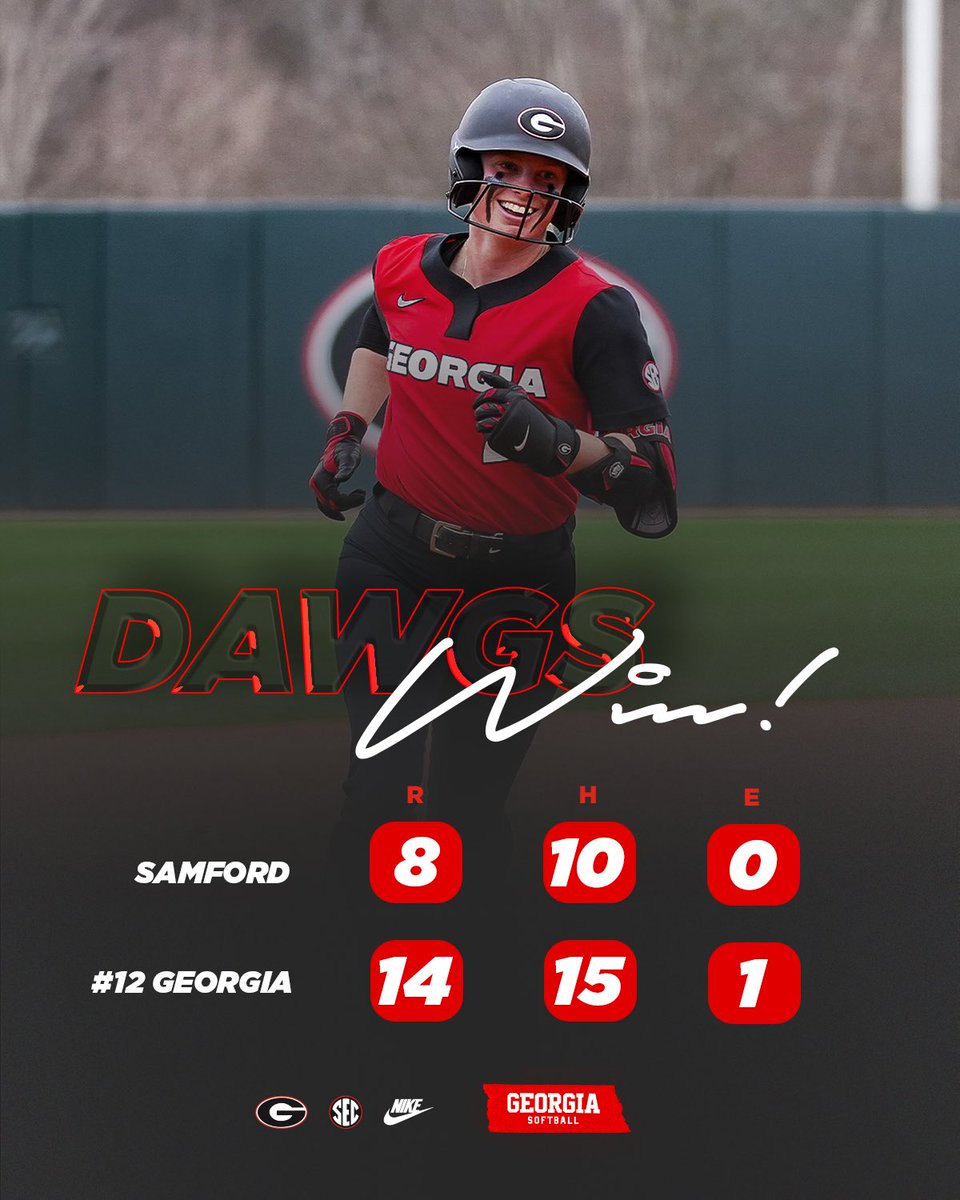 Georgia Softball tweet media