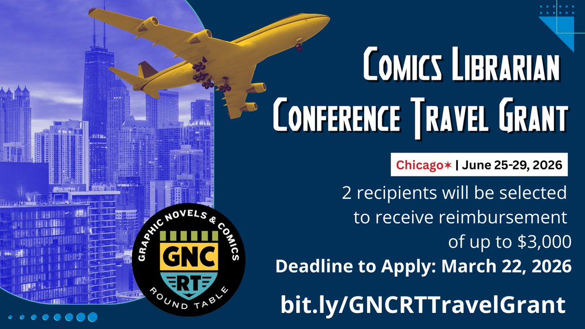 ALA Graphic Novels & Comics RT 🔜 #NYCC tweet media