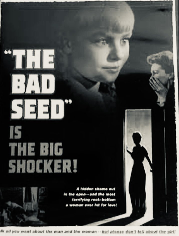 KimberlyMc14088's tweet image. - The Bad Seed -
Rhoda Penmark has a big 🍭 in several scenes.