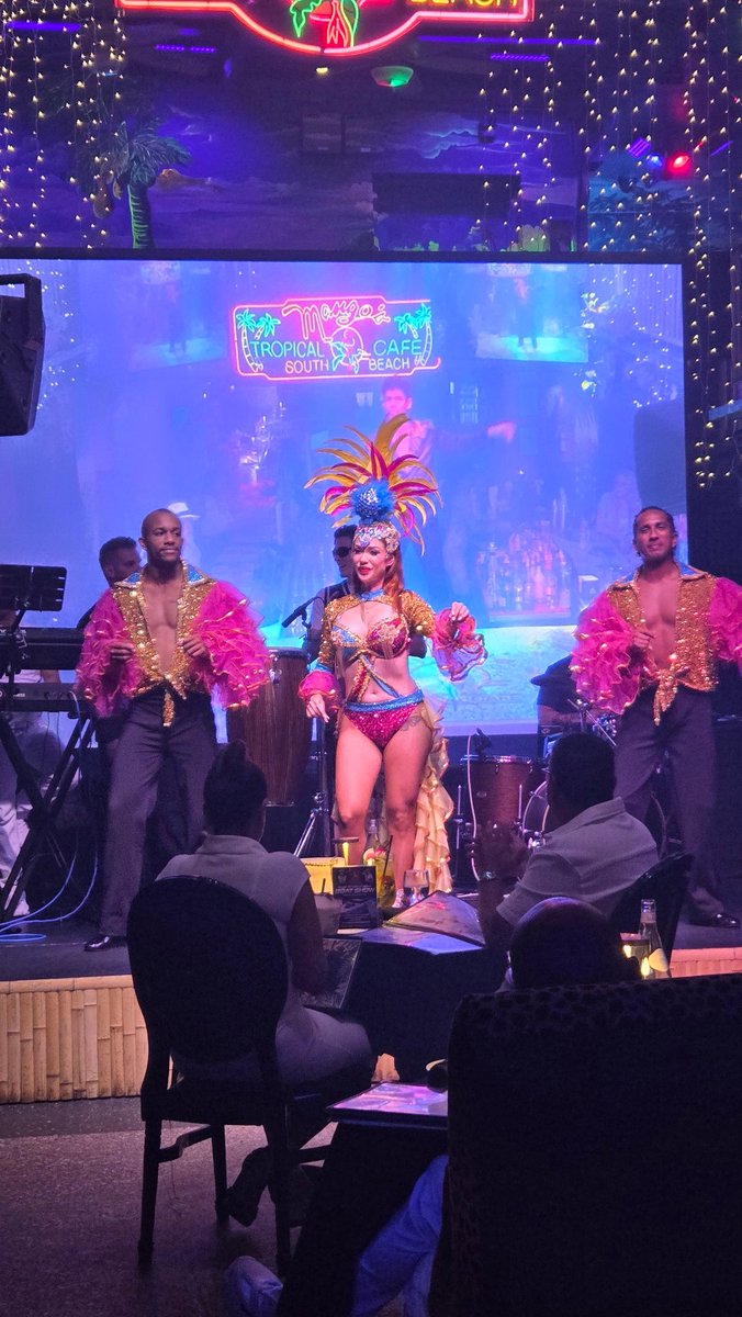 Always a pleasure to be at <a href="/MangosSoBE/">Mango's Tropical Cafe - South Beach</a> in South Beach. Great atmosphere. Great food. Energetic staff.