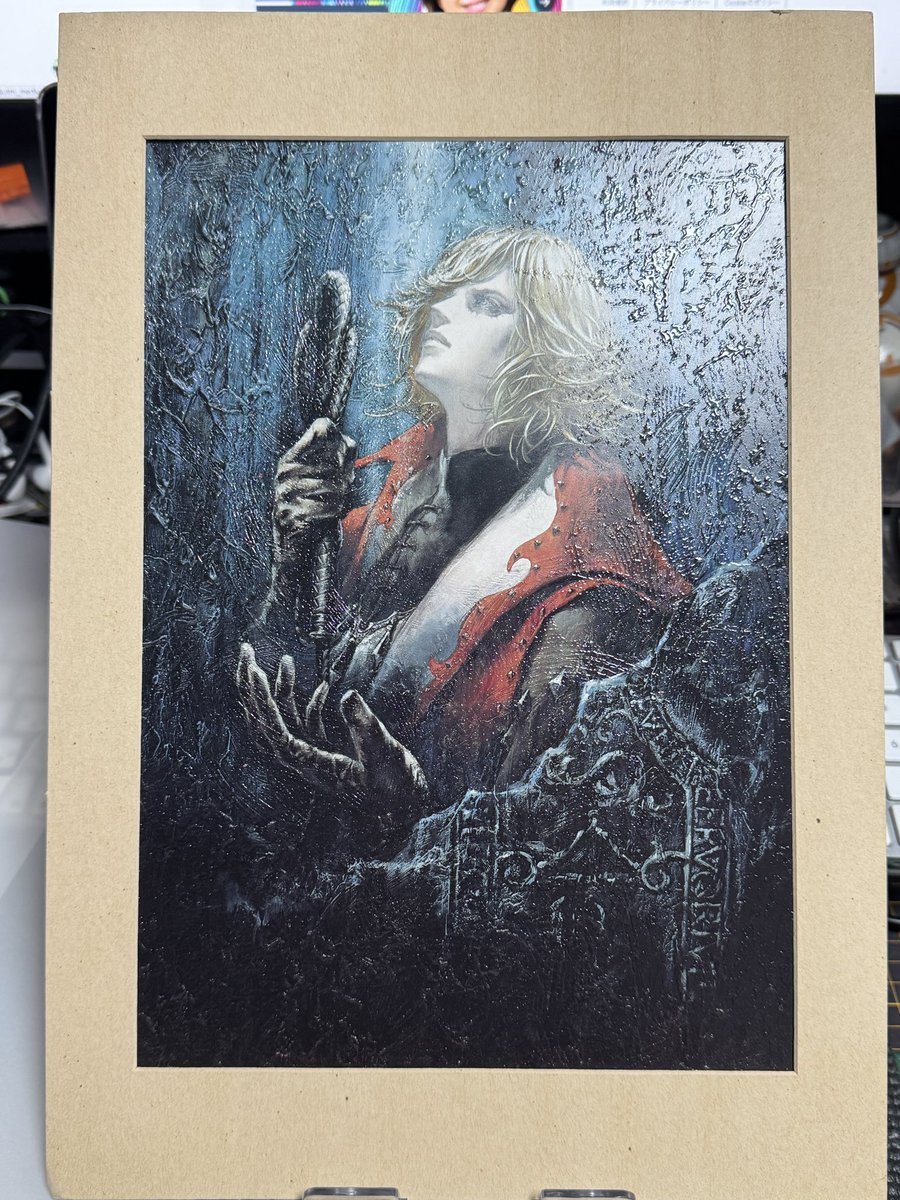 PSキャッスルヴァニアの限定版についてくるイラストの複製原画が豪華