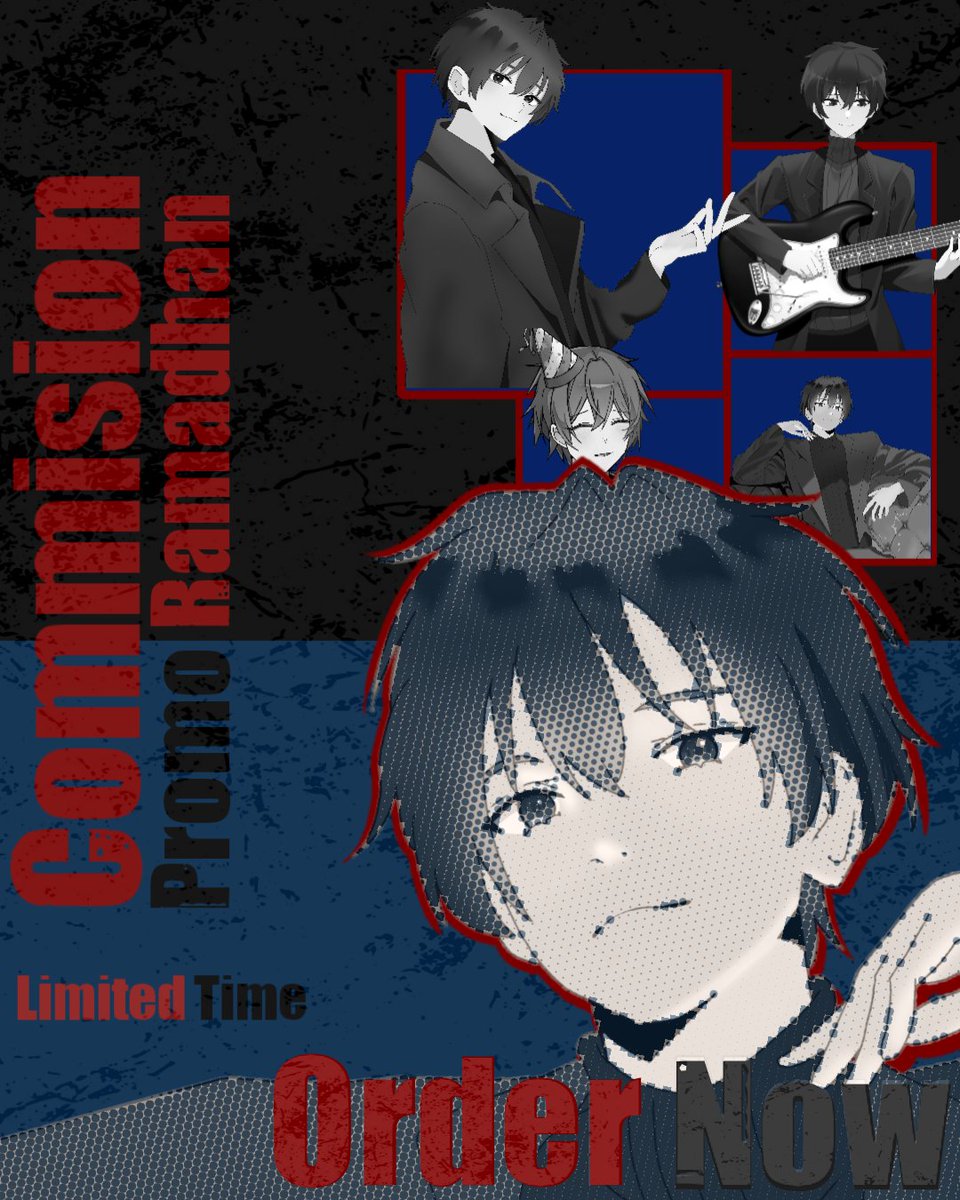 Halooo semuaaa!!! Sambil nemenin waktu puasa, aku lagi buka commission pembuatan musik dengan HARGA SPESIAL RAMADHAN! Buat kalian yang butuh BGM buat streaming, soundtrack video, sampai bikin cover &amp; lagu original, let's make it happen.