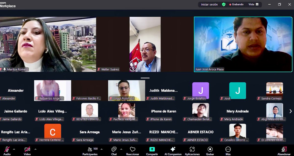 Red de Carreras de Derecho del Ecuador 🏛️⚖️🇪🇨 tweet media