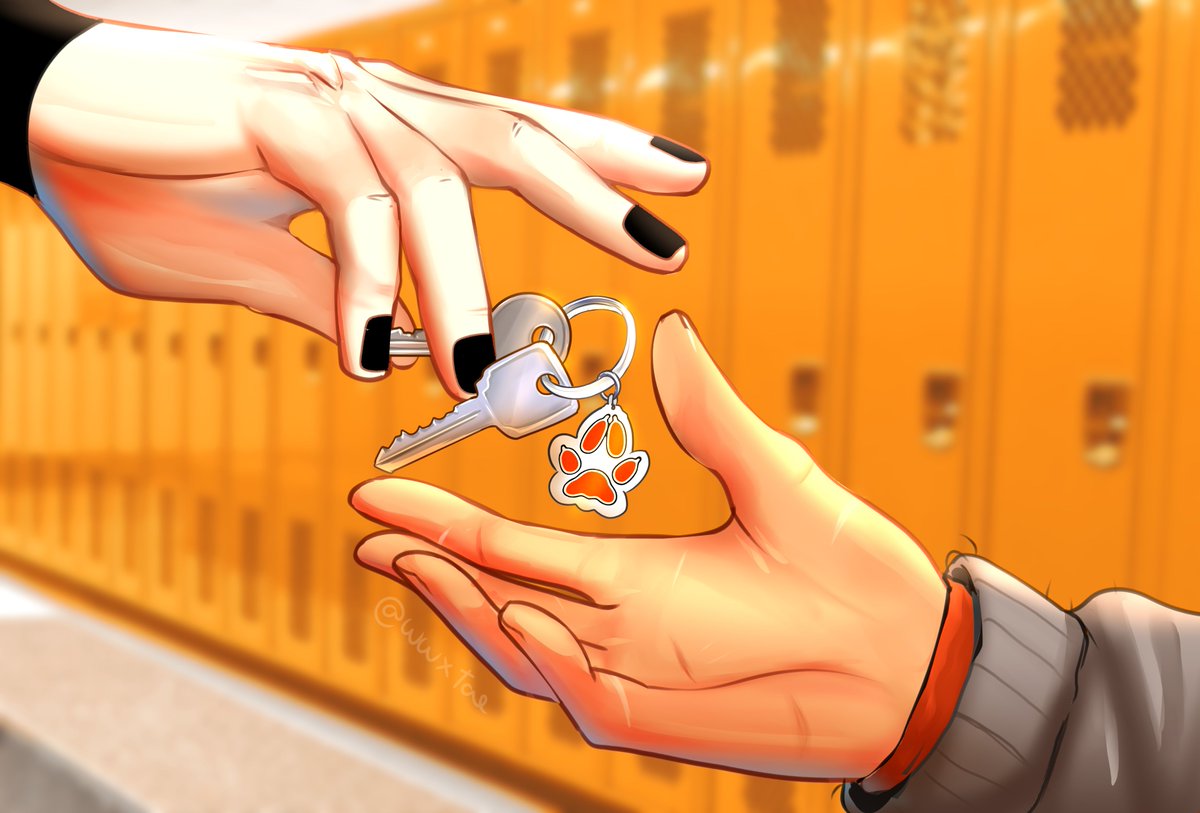 wwxtae's tweet photo. you gave me a key and called it home.

#andreil x #haikaveh https://t.co/4XSd5V7sAn