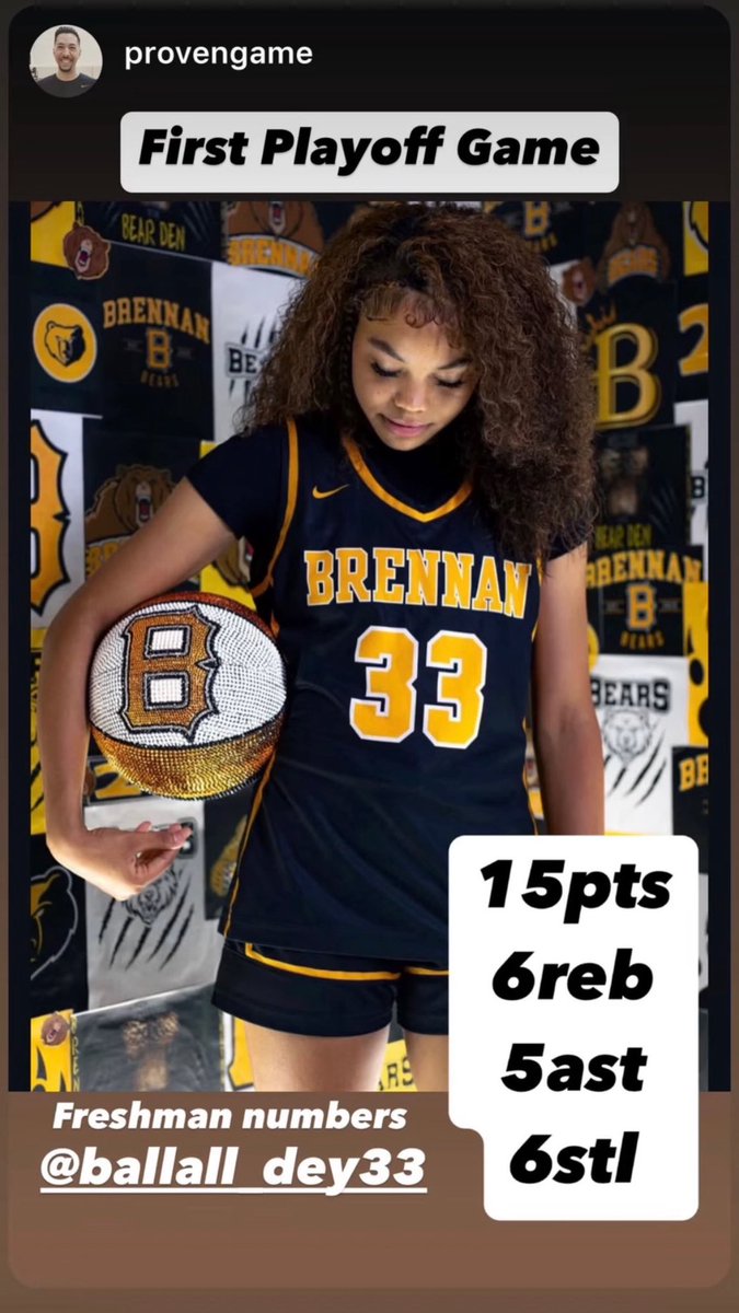Ballall_Dey33's tweet photo. Bi District Champ.  Excited and nervous to play in my first playoff game. Great team win. #freshmen2029
@SW_Select3SSB @BballBrennan https://t.co/pZsd3Hd9dZ