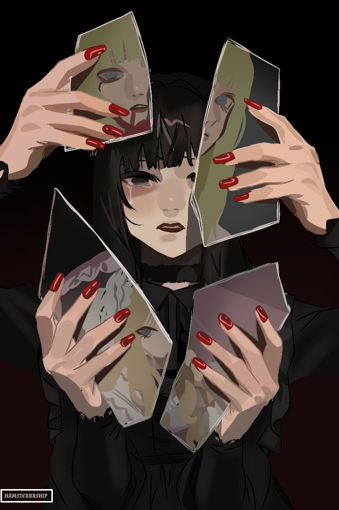 DELTA x HANA
Hana siempre será la luz de sus ojos 🖤🩷
#GothicArt
#DarkArt
#OCArtist
#OriginalCharacter
#GothGirl
#DigitalArt
#DarkAesthetic